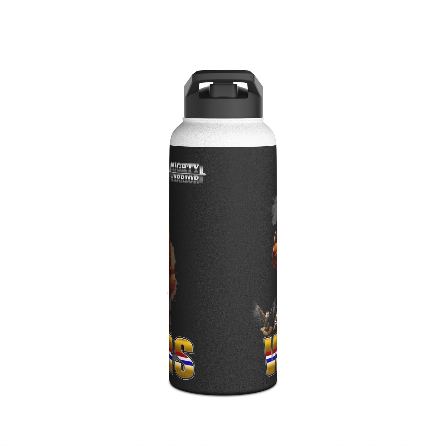 American Warriors Military Men Explosions Design, Stainless Steel