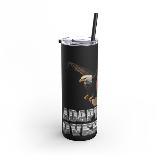 Adapt and Overcome Mighty Warrior Trademark Design Tumbler, 20oz