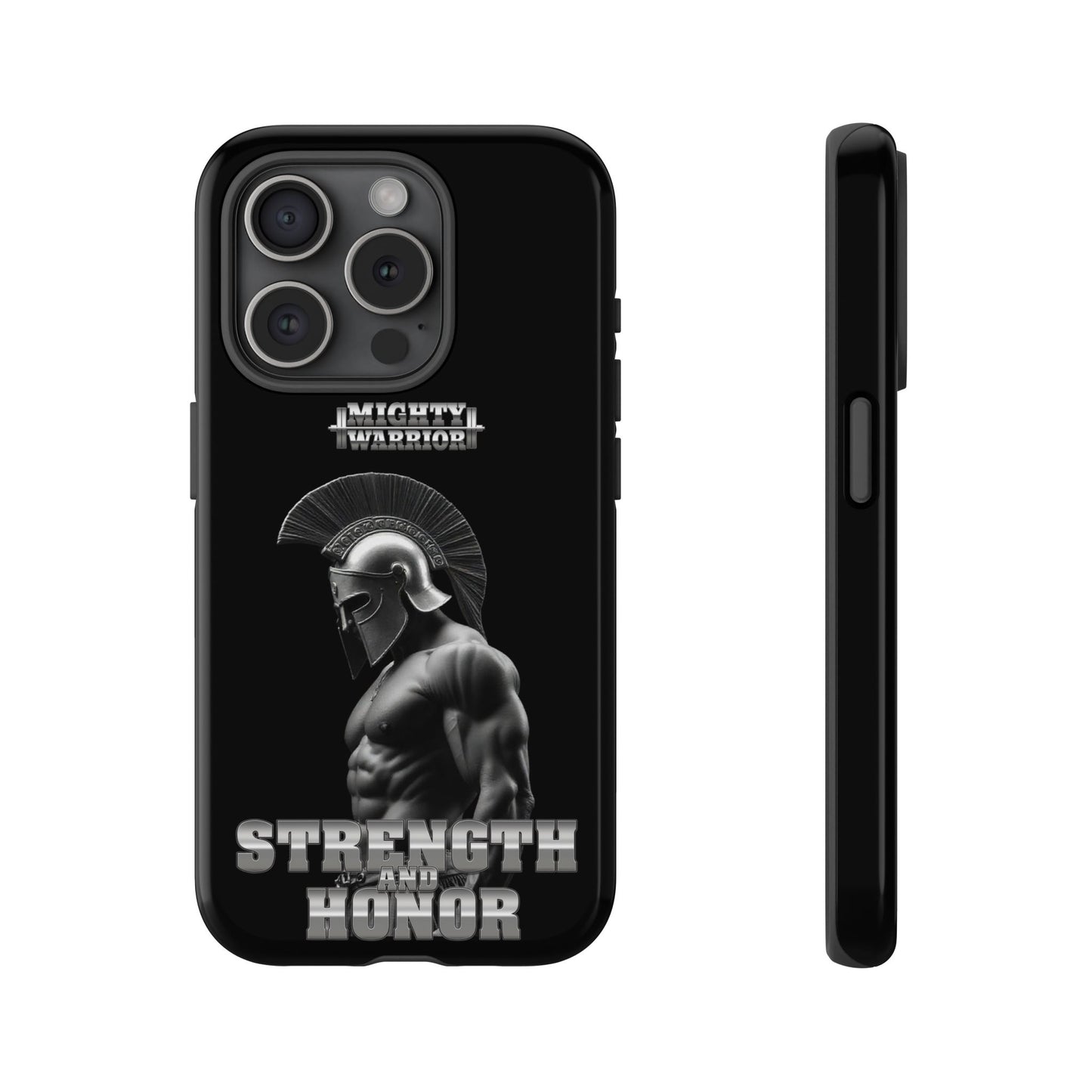 Strength and Honor Tough Phone Case