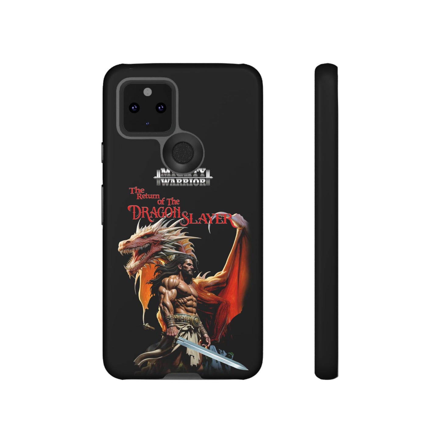 Dragon Slayer Tough Phone Case - Mighty Warrior Design