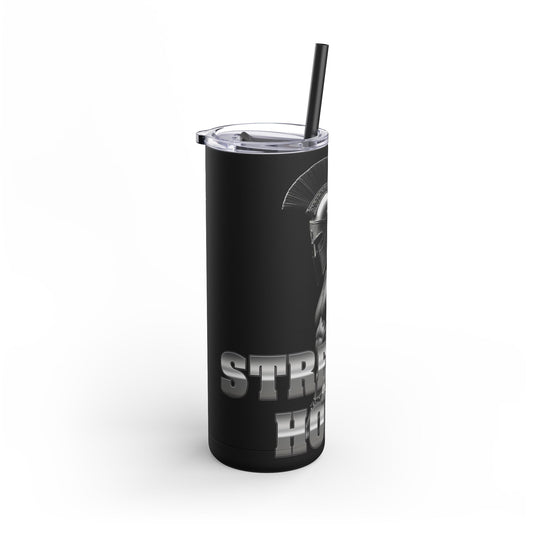 Strength and Honor Spartan Warrior, Tumbler, 20oz