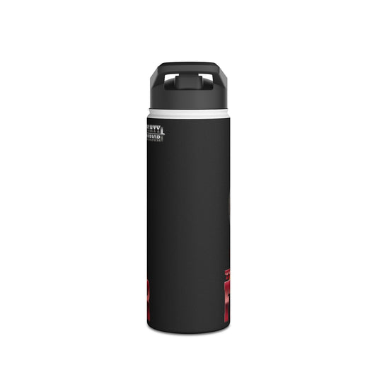 The Firefighter - Stainless Steel Water Bottle, Standard Lid