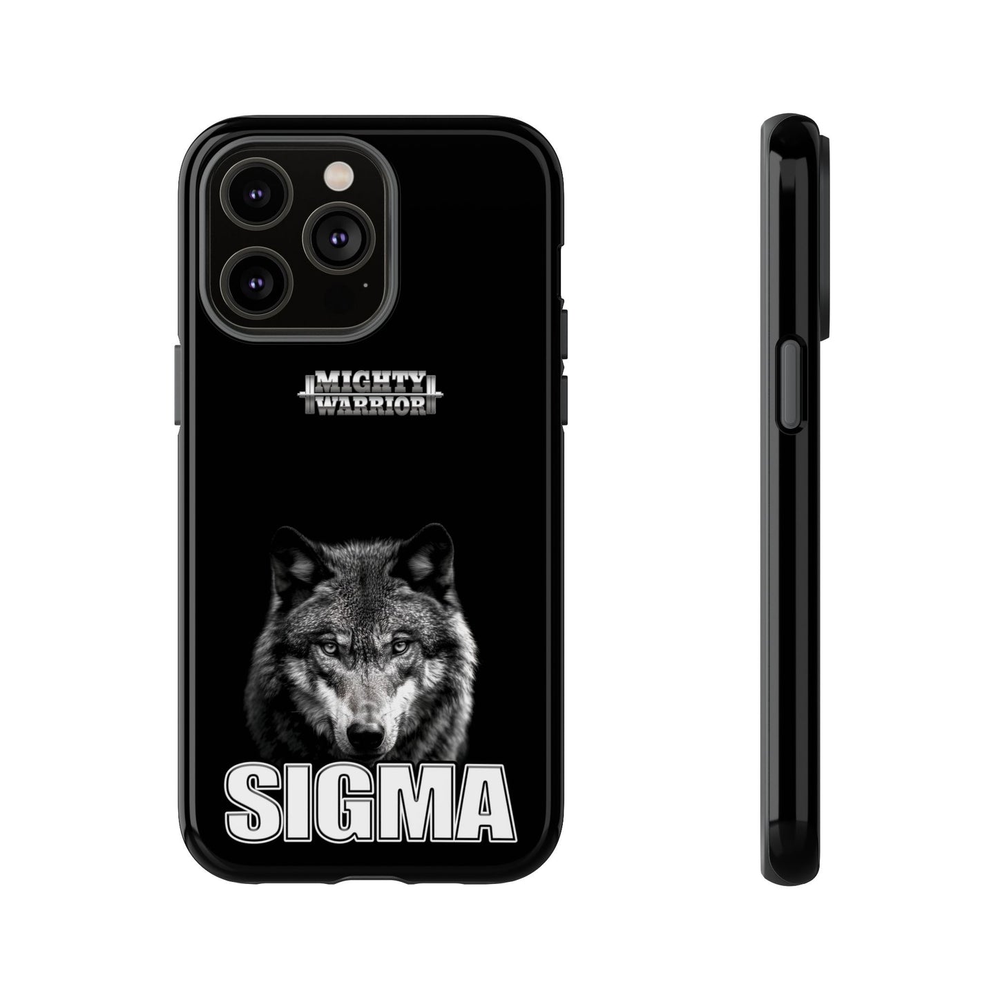 Wolf Design Phone Case - Mighty Warrior Sigma