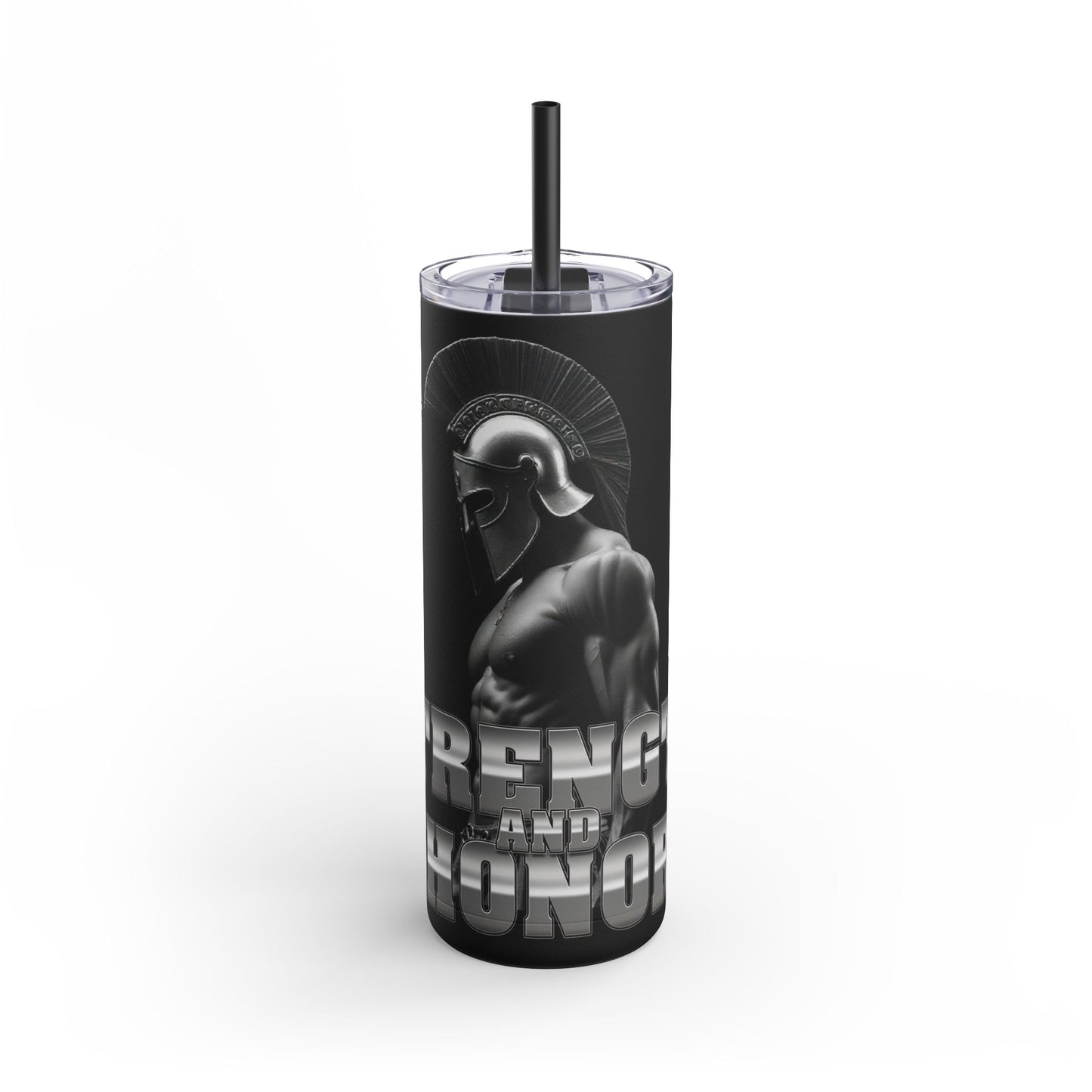 Strength and Honor Spartan Warrior, Tumbler, 20oz