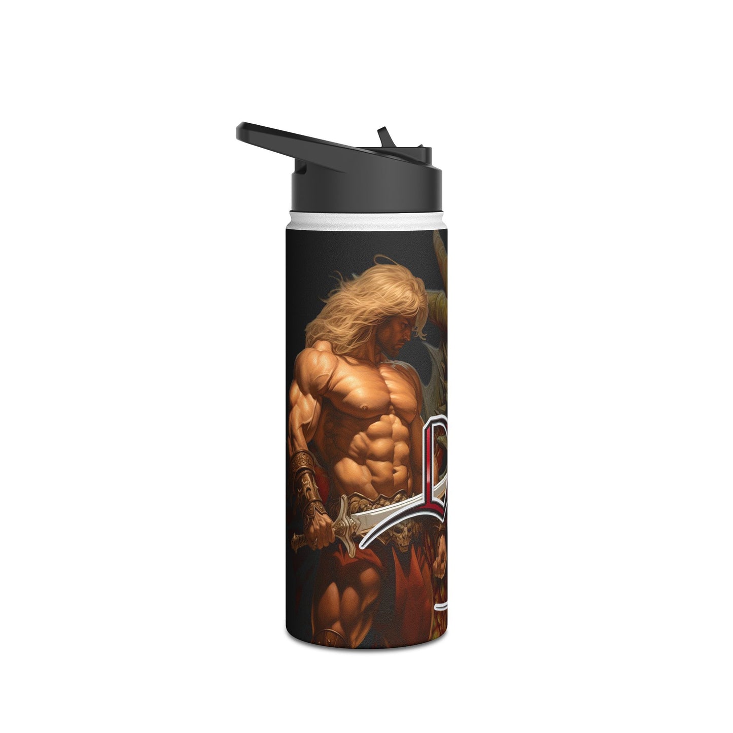 Dragon Slayer - Stainless Steel Water Bottle, Standard Lid