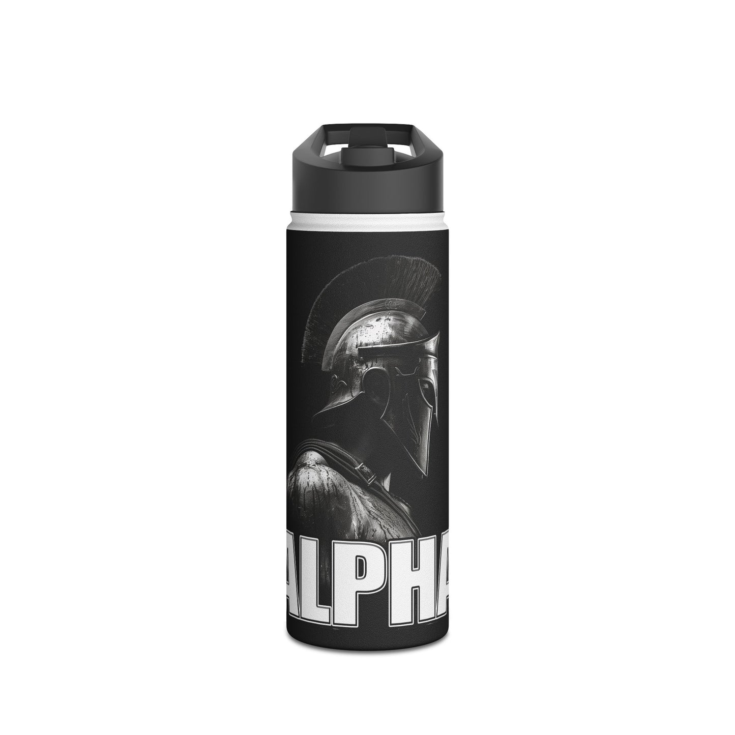ALPHA-Stainless Steel Water Bottle, Standard Lid