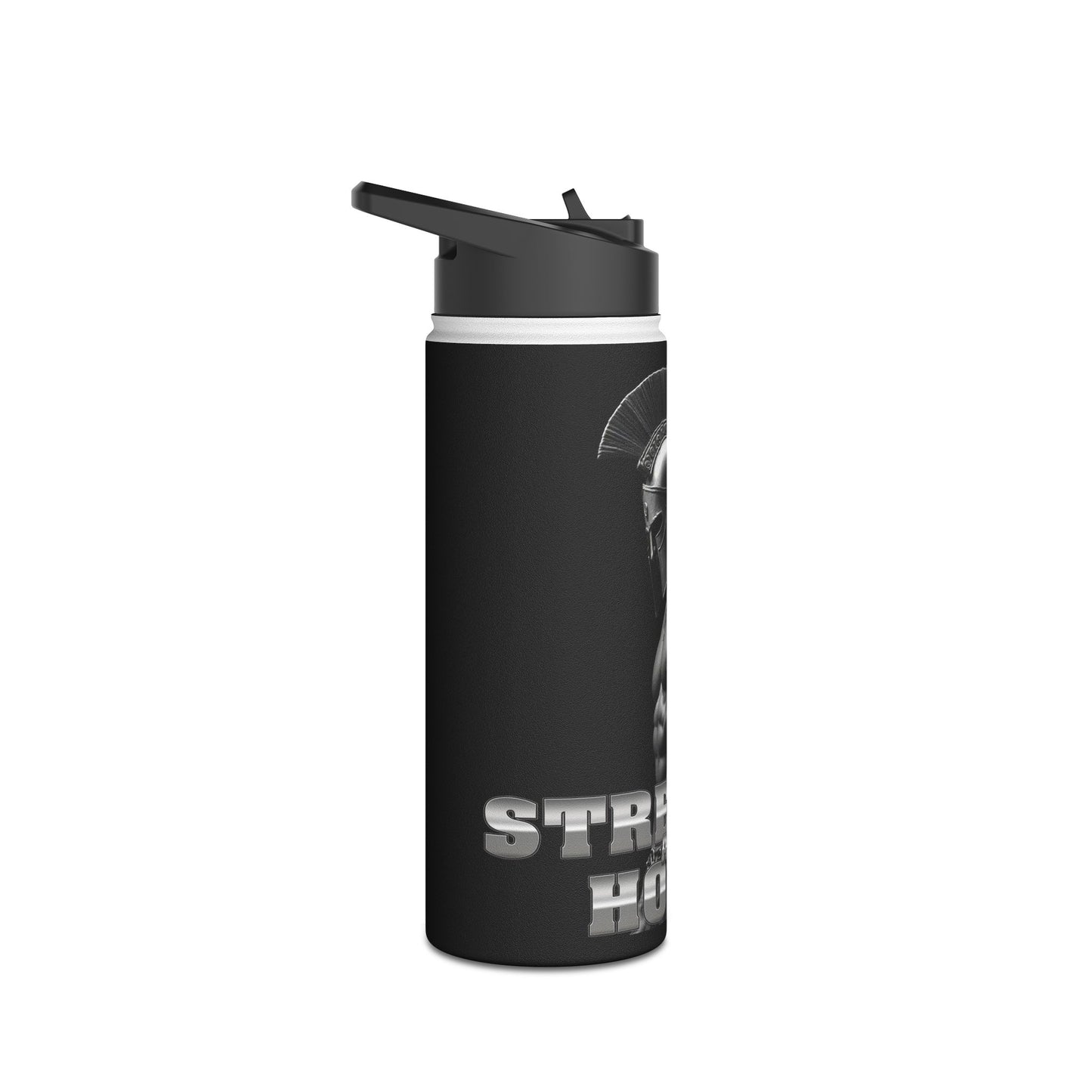 Water Bottle - Strength and Honor Spartan Warrior