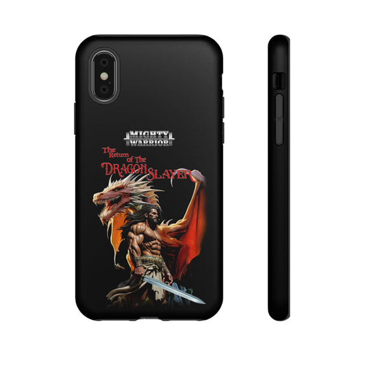 Dragon Slayer Tough Phone Case - Mighty Warrior Design