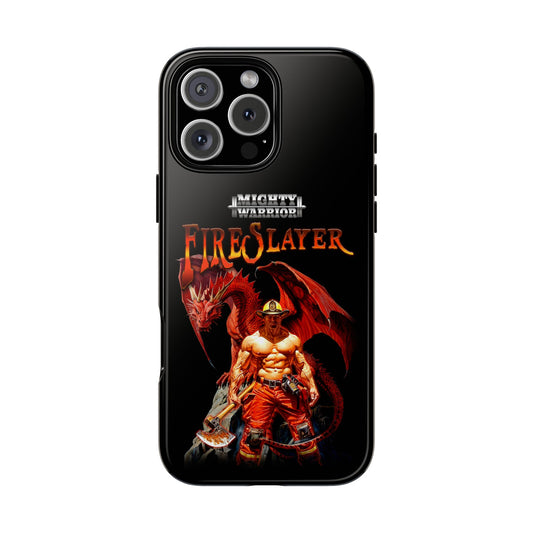 Fire Slayer Tough Phone Case - Durable Protection for Gamers