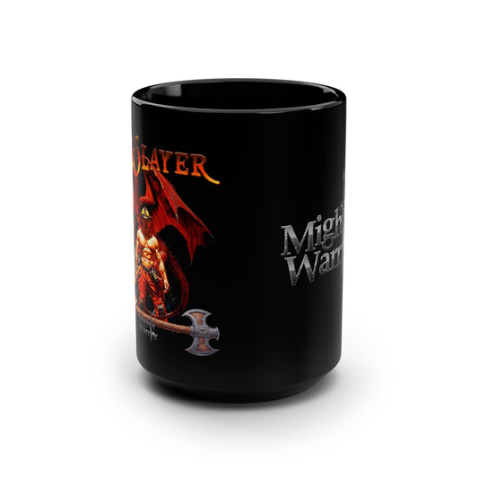 Fire Slayer, Black Mug, 15oz