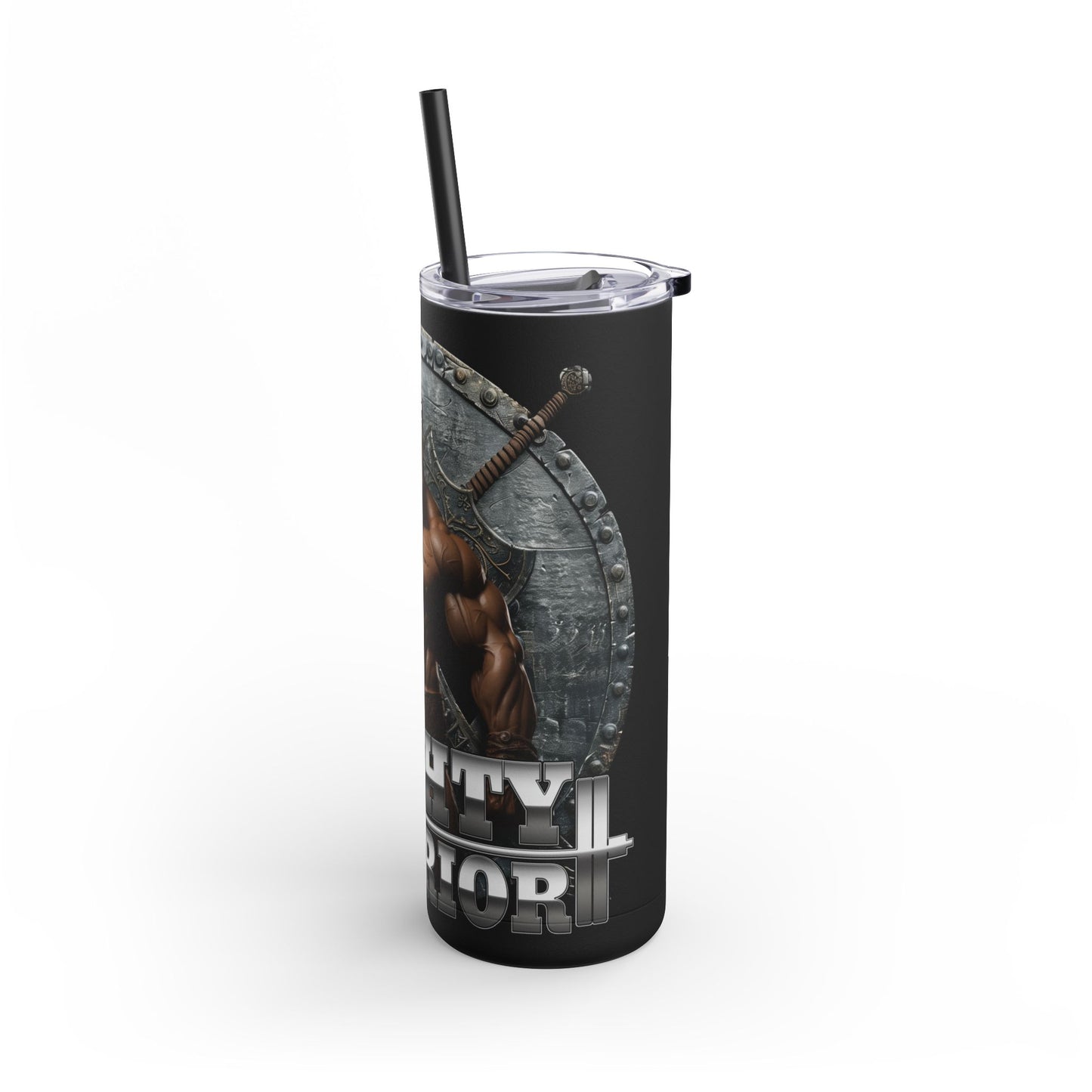Gym-Mighty Warrior, Tumbler, 20oz