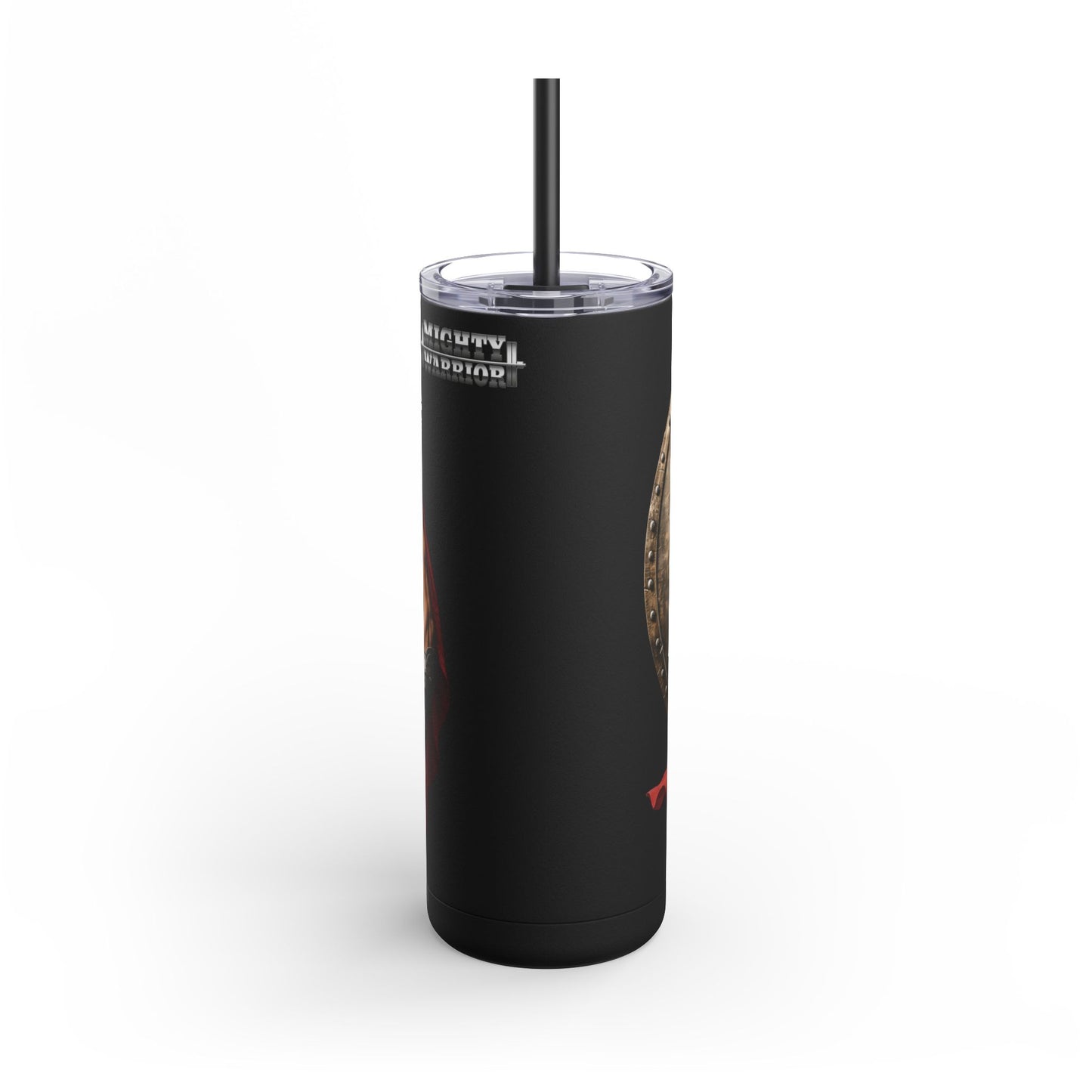 Spartan Warrior Colorful Design, Mighty Warrior Trademark, Tumbler, 20oz