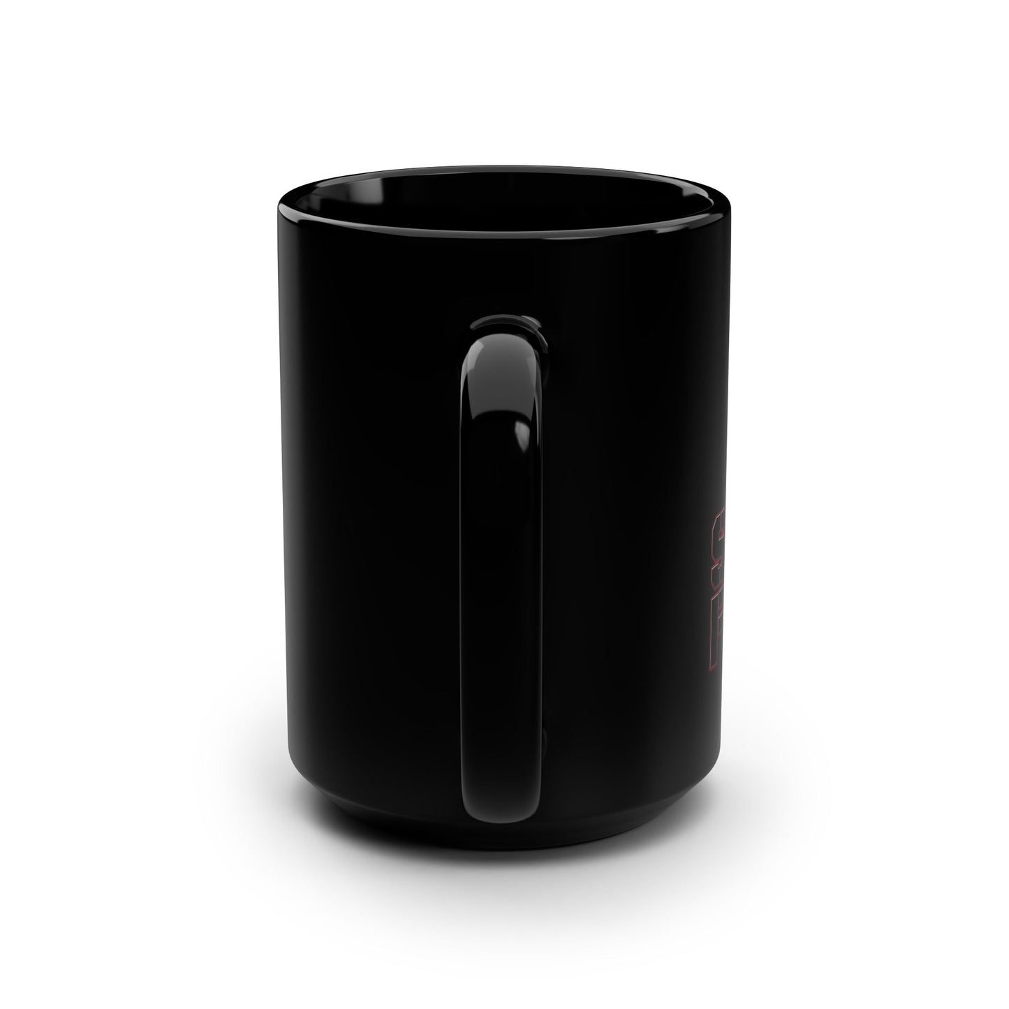 Mighty Warrior Special Forces, Black Mug, 15oz