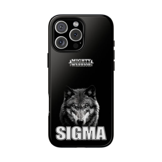 Wolf Design Phone Case - Mighty Warrior Sigma