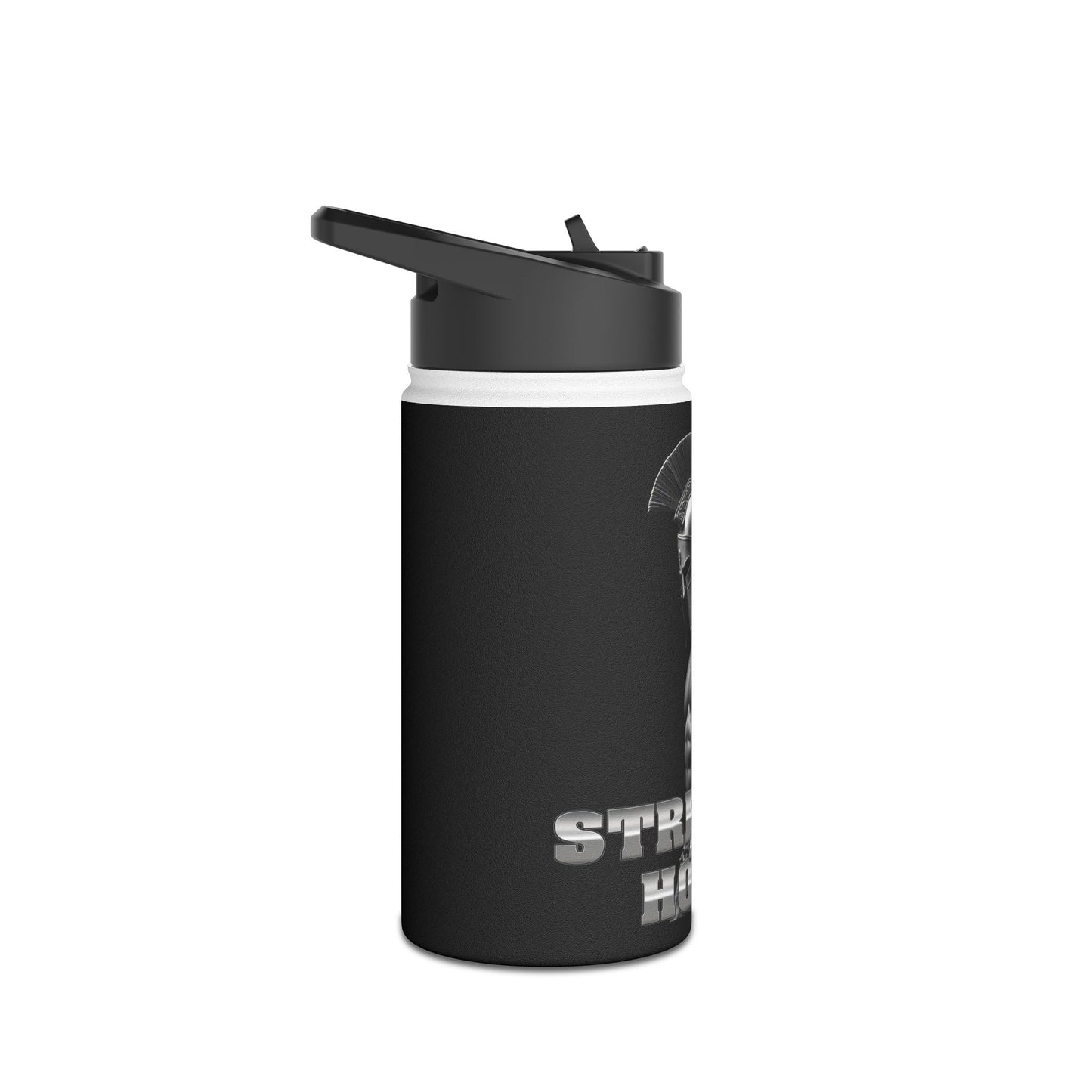 Strength and Honor Spartan Warrior - Stainless Steel Water Bottle