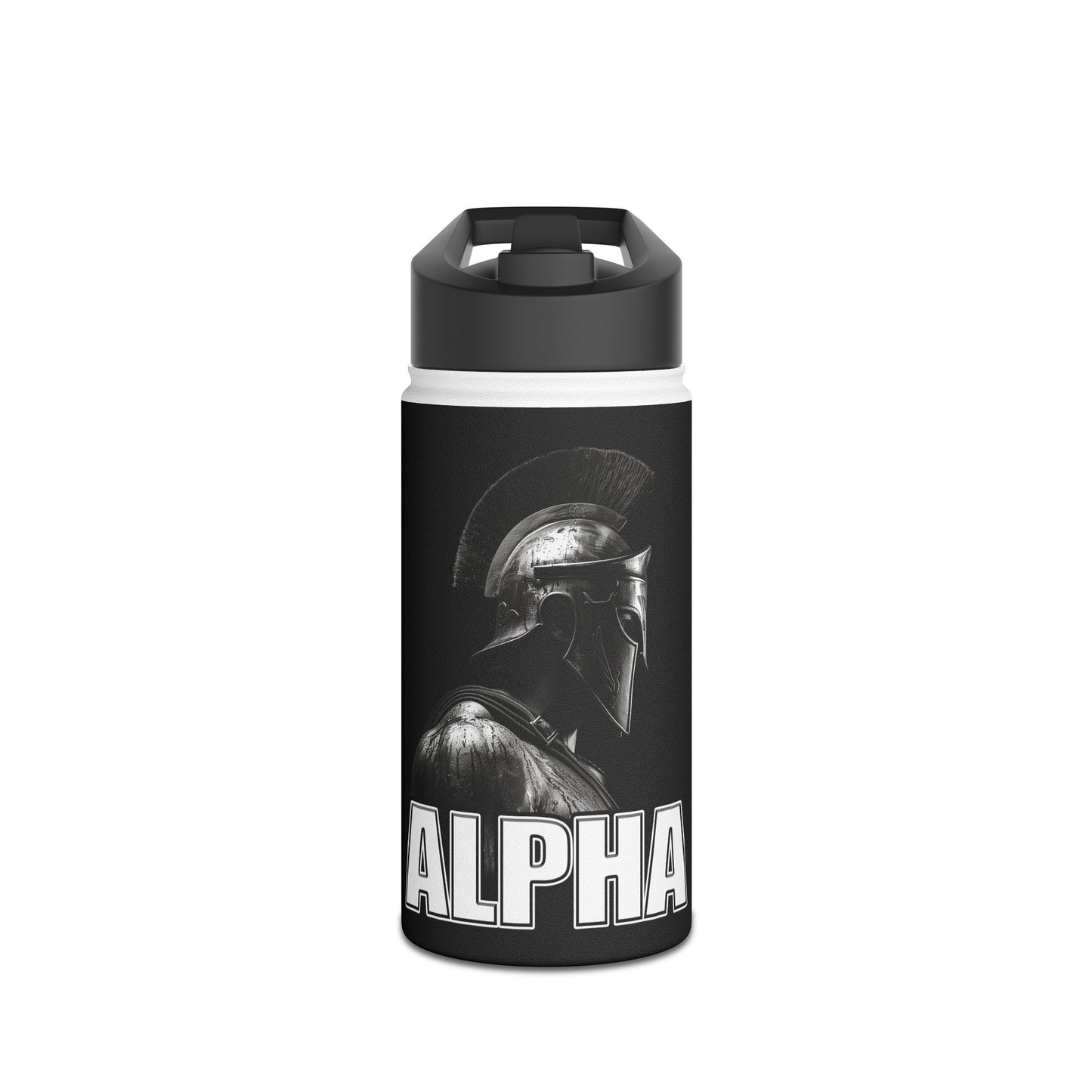 ALPHA - Stainless Steel Water Bottle, Standard Lid