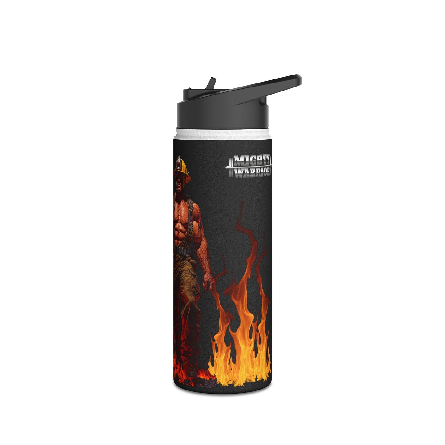 Brave and the Bold - Stainless Steel Water Bottle, Standard Lid