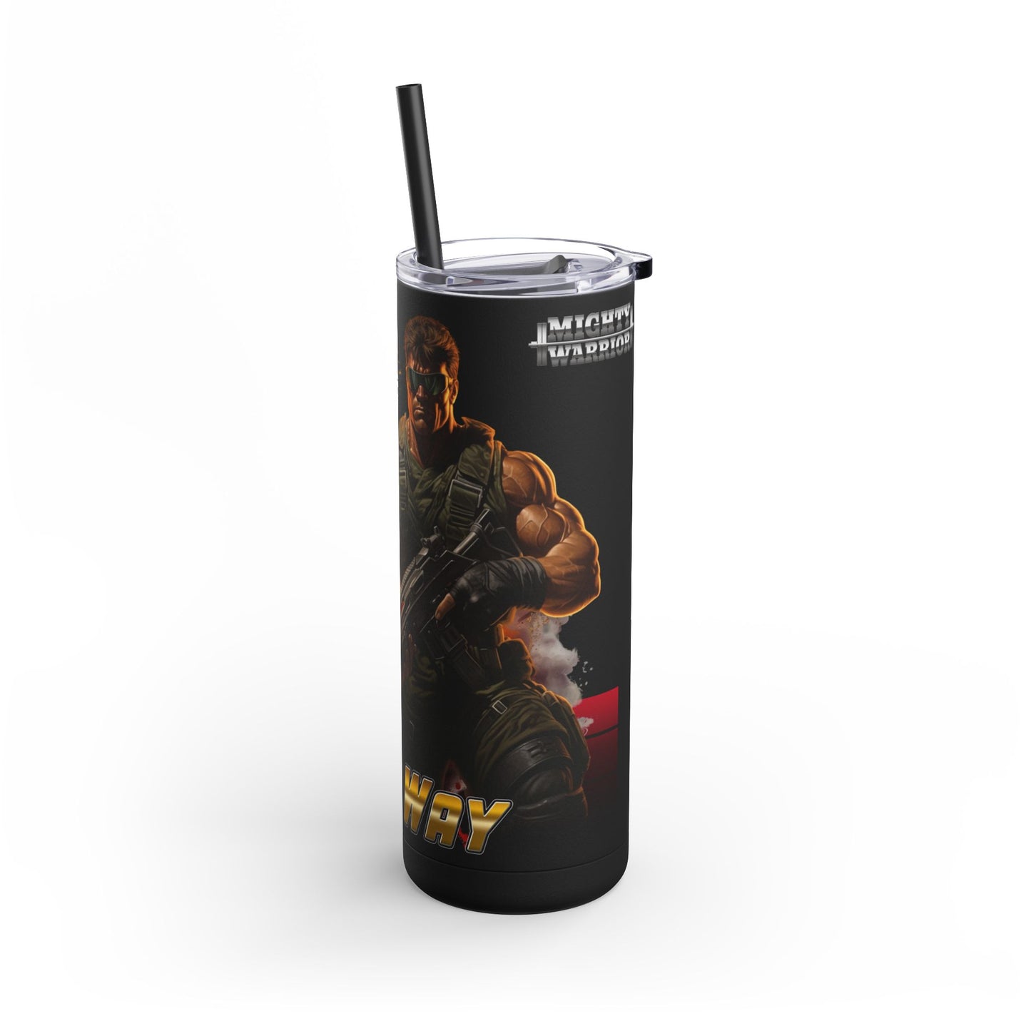 Tumbler: Military Man Lead Follow or Get Out of the Way, Tumbler, 20oz