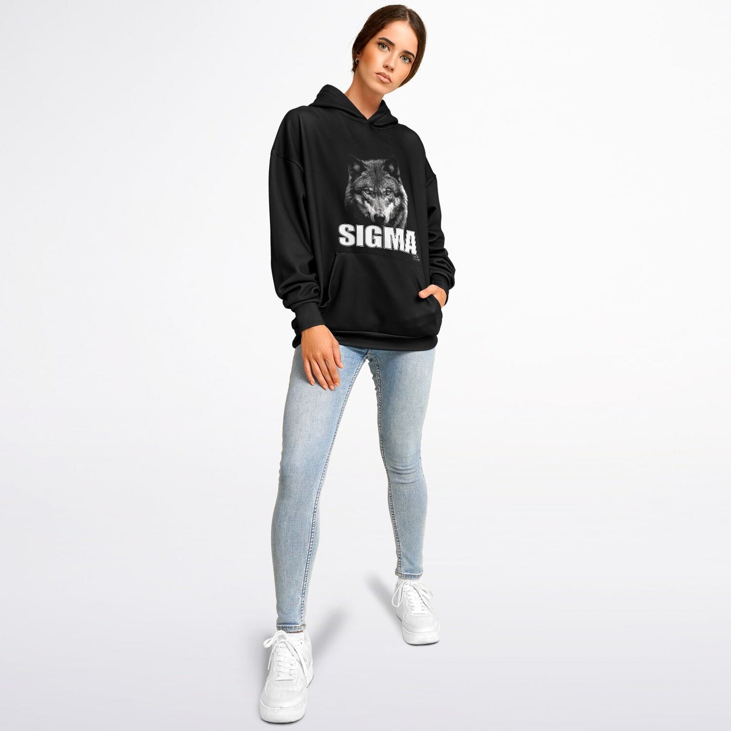 Heavyweight Oversized Hoodie - AOP - SIGMA