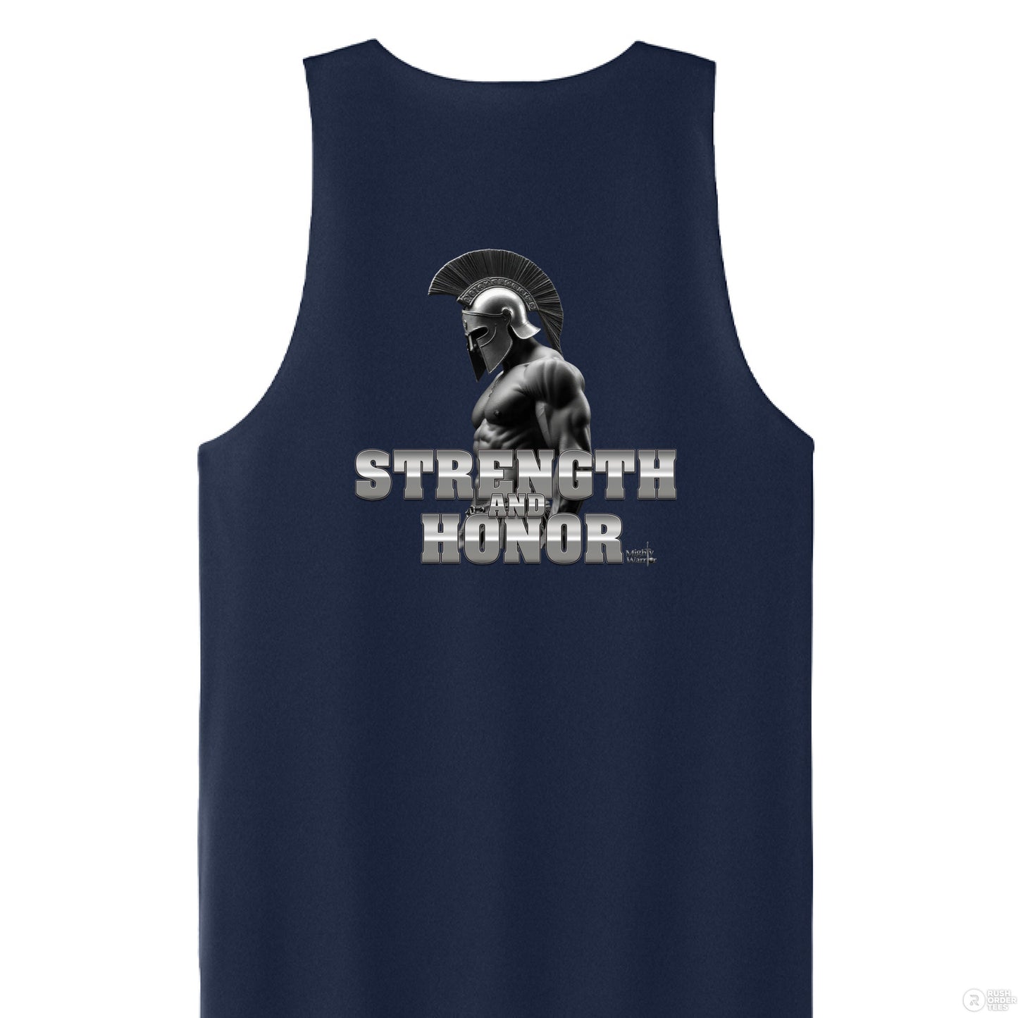 True Navy/White - BACK