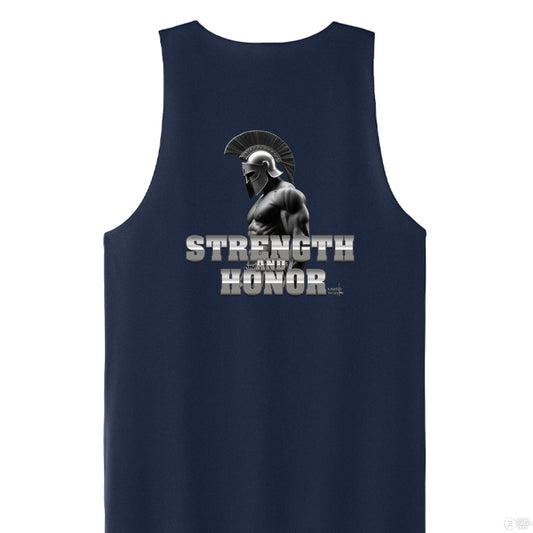 True Navy/White - BACK