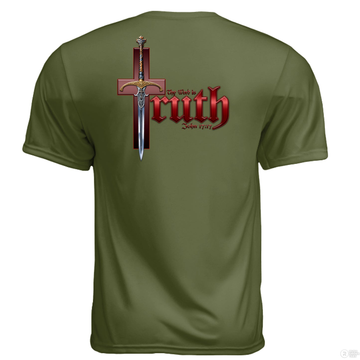 MILITARY GREEN - BACK