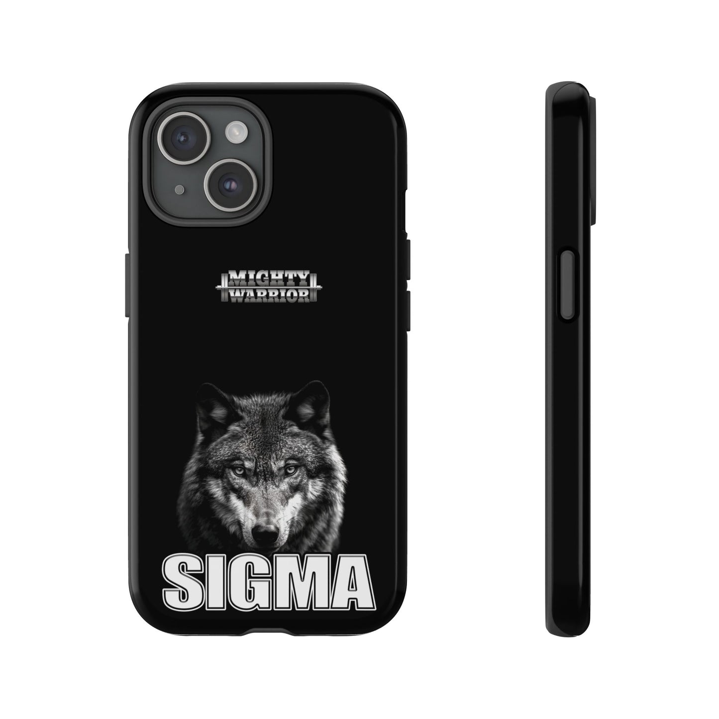 Wolf Design Phone Case - Mighty Warrior Sigma