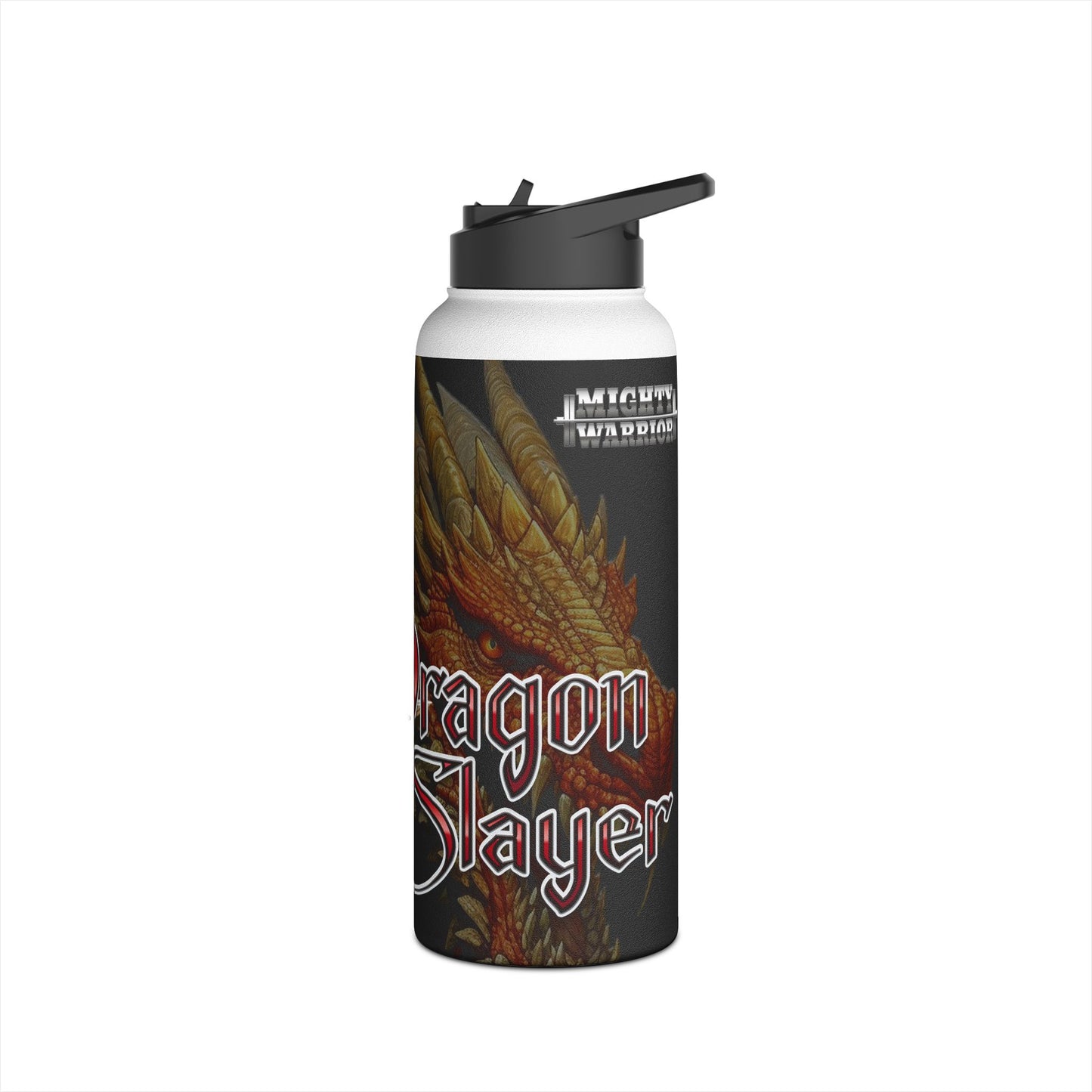 Dragon Slayer - Stainless Steel Water Bottle, Standard Lid