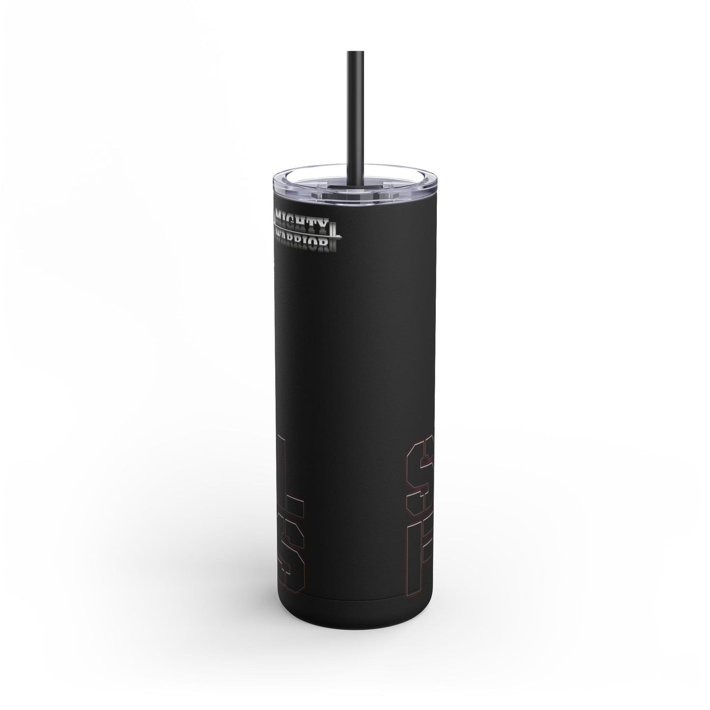 Mighty Warrior Special Forces Skinny Matte Tumbler, 20oz