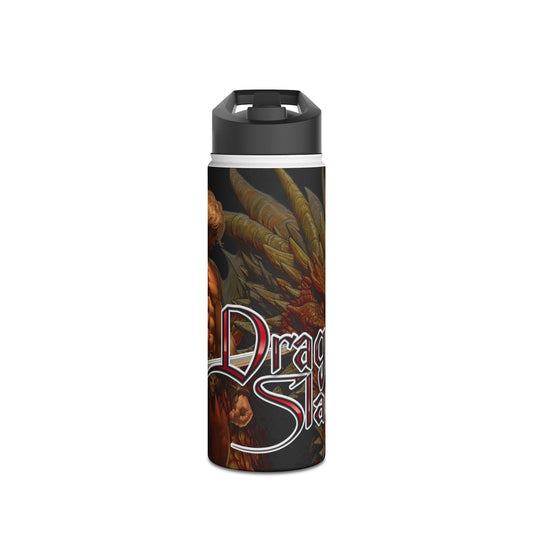 Dragon Slayer - Stainless Steel Water Bottle, Standard Lid