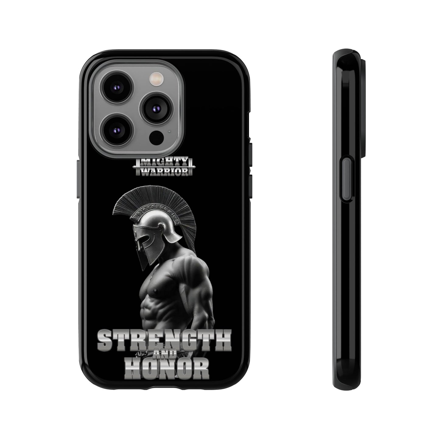 Strength and Honor Tough Phone Case