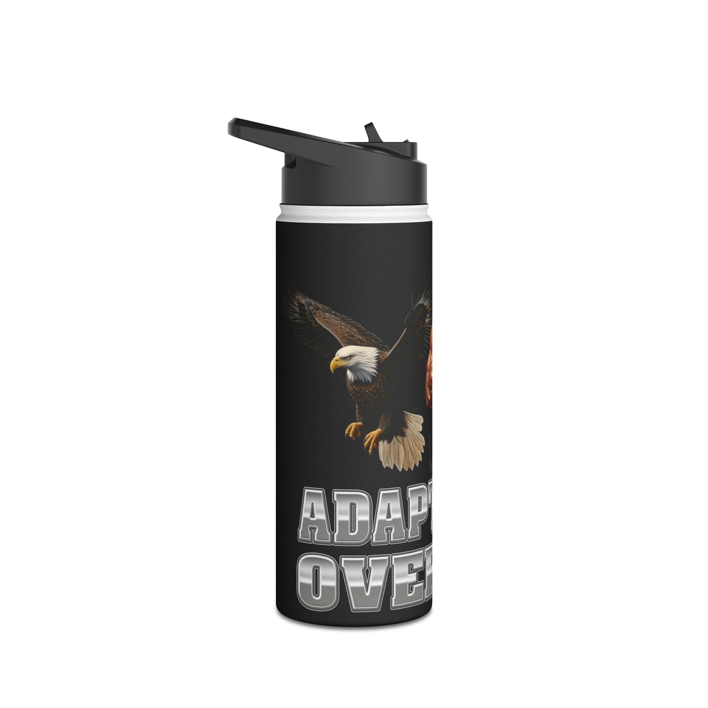 Water Bottle - Adapt and Overcome Mighty Warrior Trademark Design