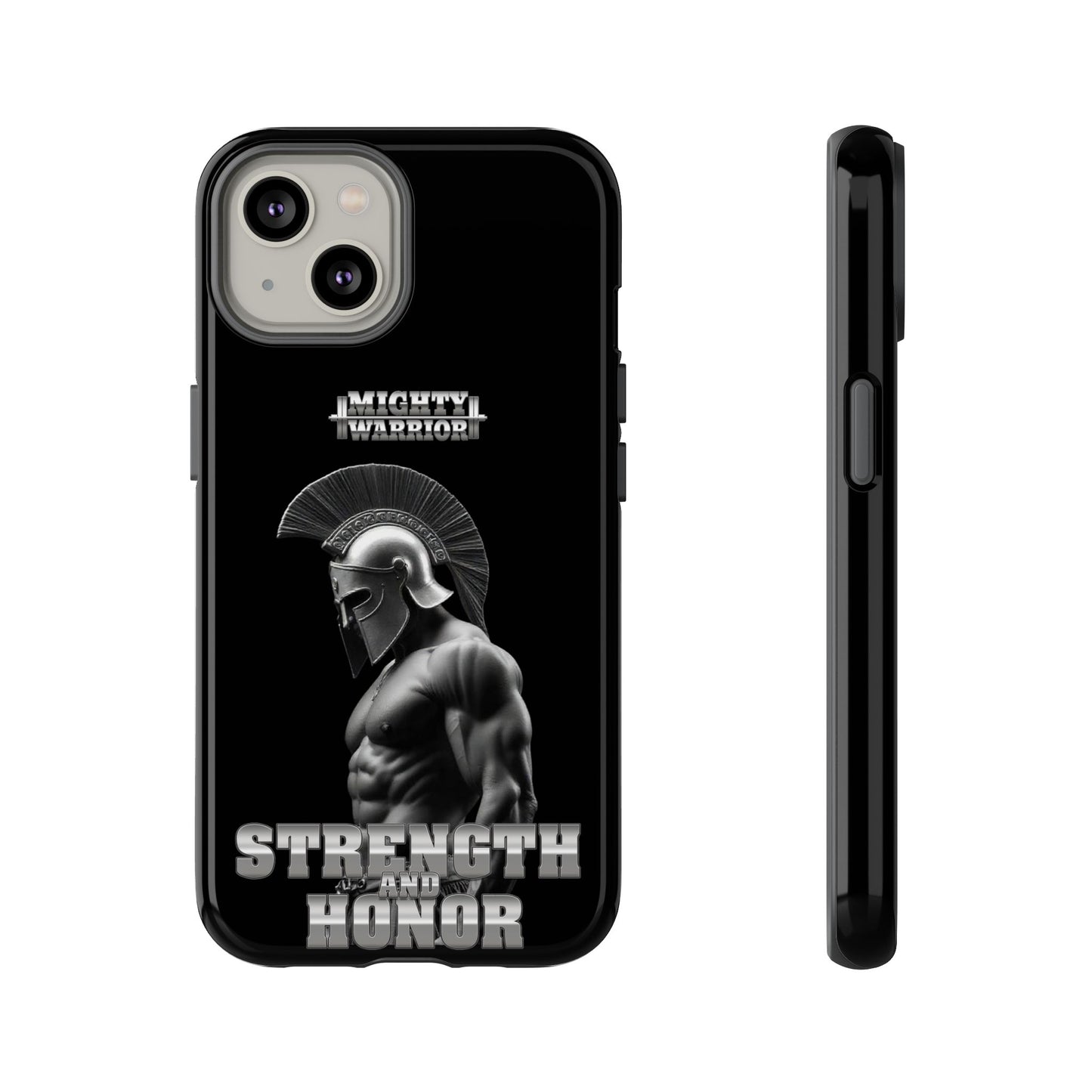 Strength and Honor Tough Phone Case
