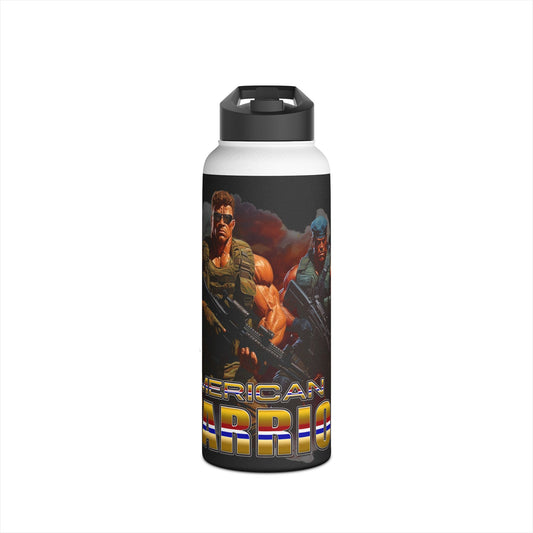 American Warriors Military Men Explosions Design, Stainless Steel