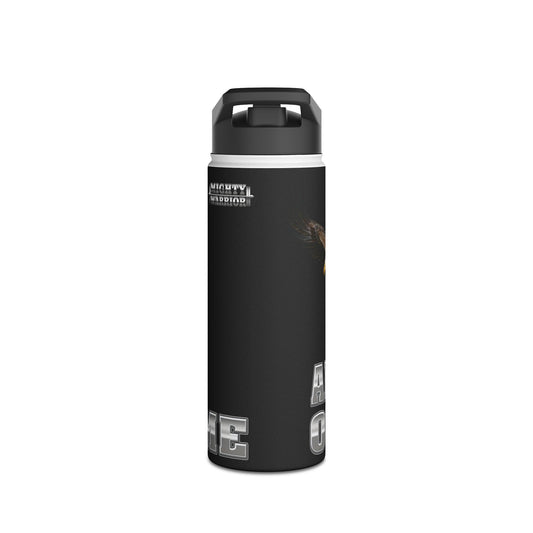 Water Bottle - Adapt and Overcome Mighty Warrior Trademark Design