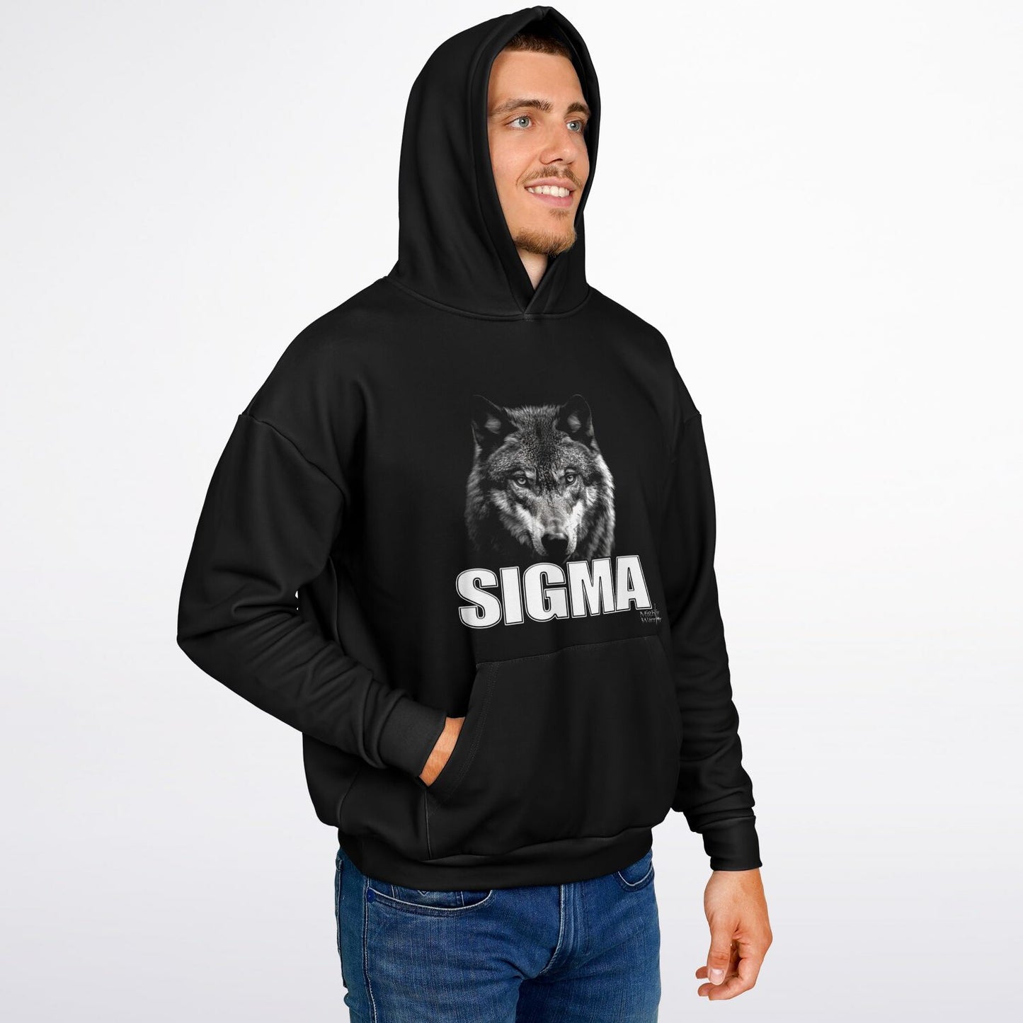 Heavyweight Oversized Hoodie - AOP - SIGMA