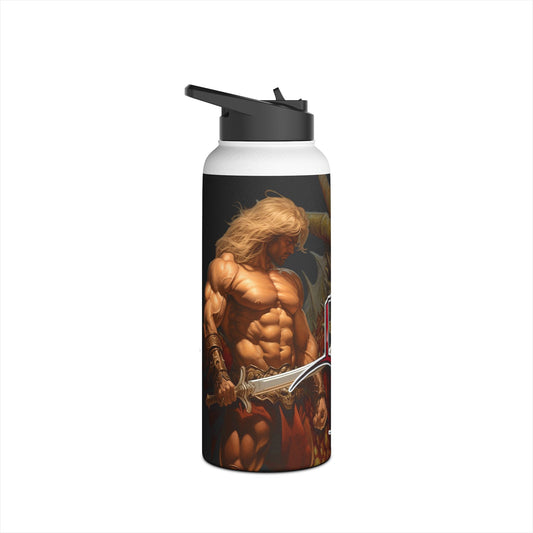 Dragon Slayer - Stainless Steel Water Bottle, Standard Lid