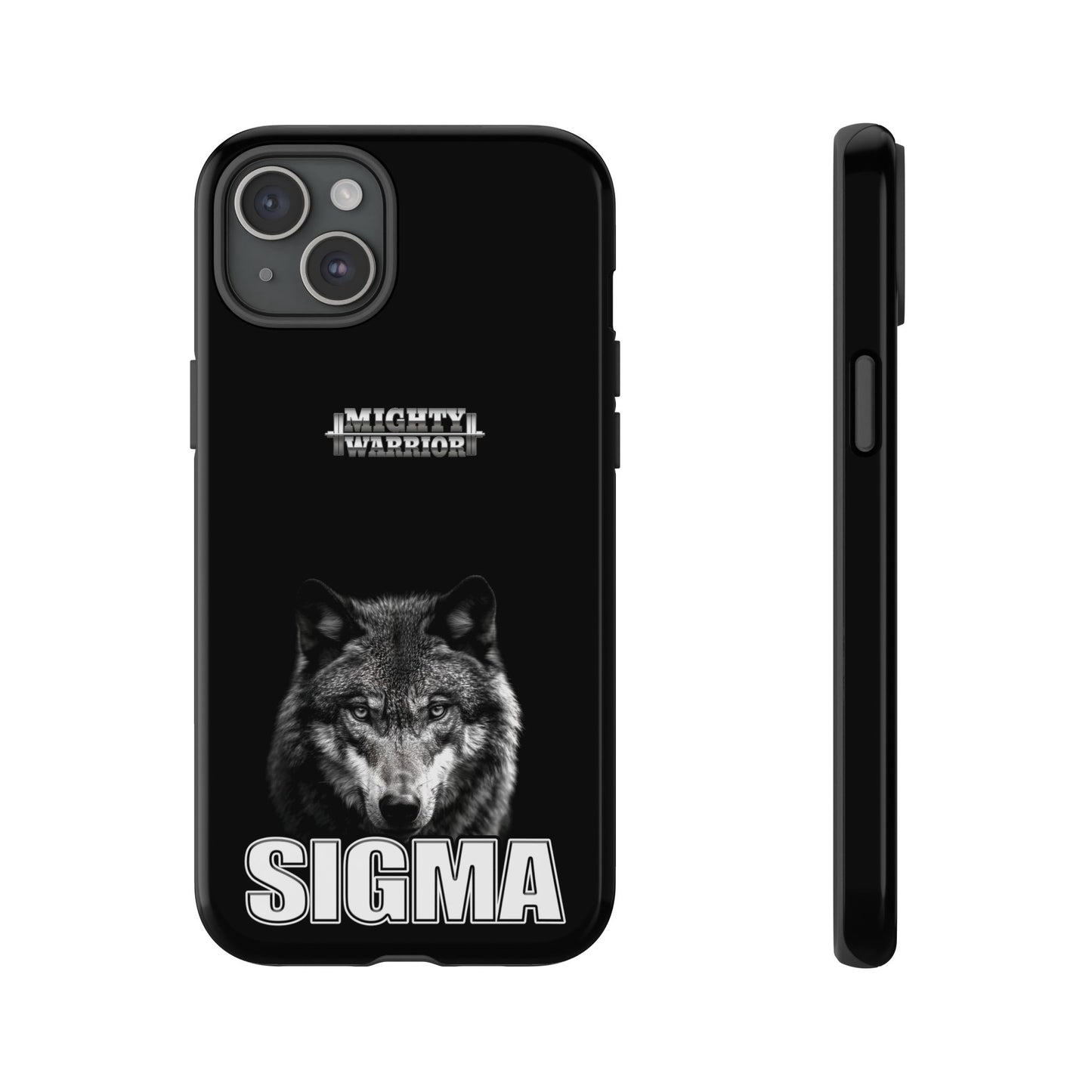 Wolf Design Phone Case - Mighty Warrior Sigma