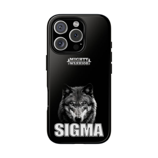 Wolf Design Phone Case - Mighty Warrior Sigma