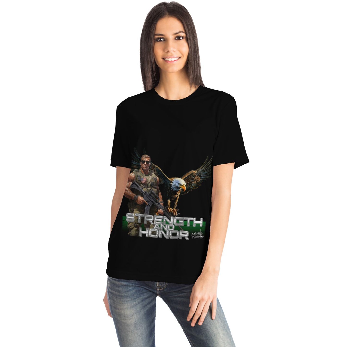 Military Strength and Honor - T-shirt