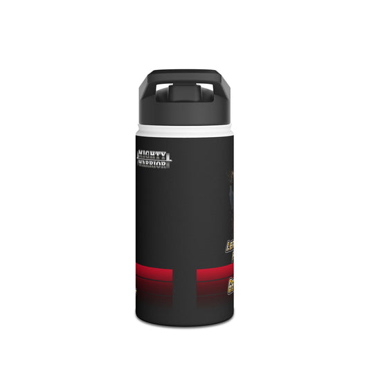 Water Bottle Military Man Lead Follow or Get Out of the Way - Stainless Steel Water Bottle, Standard Lid