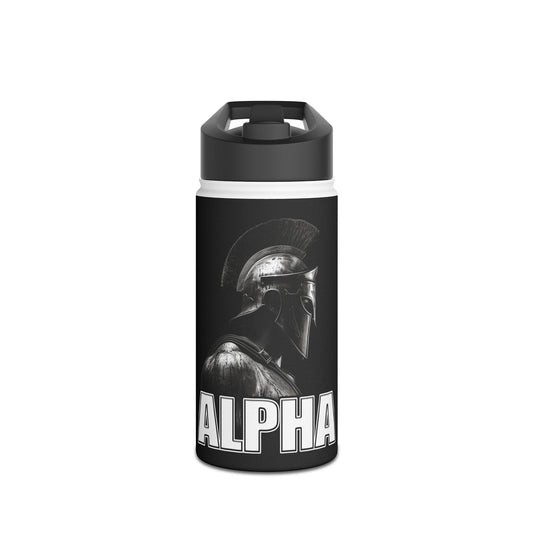 ALPHA - Stainless Steel Water Bottle, Standard Lid