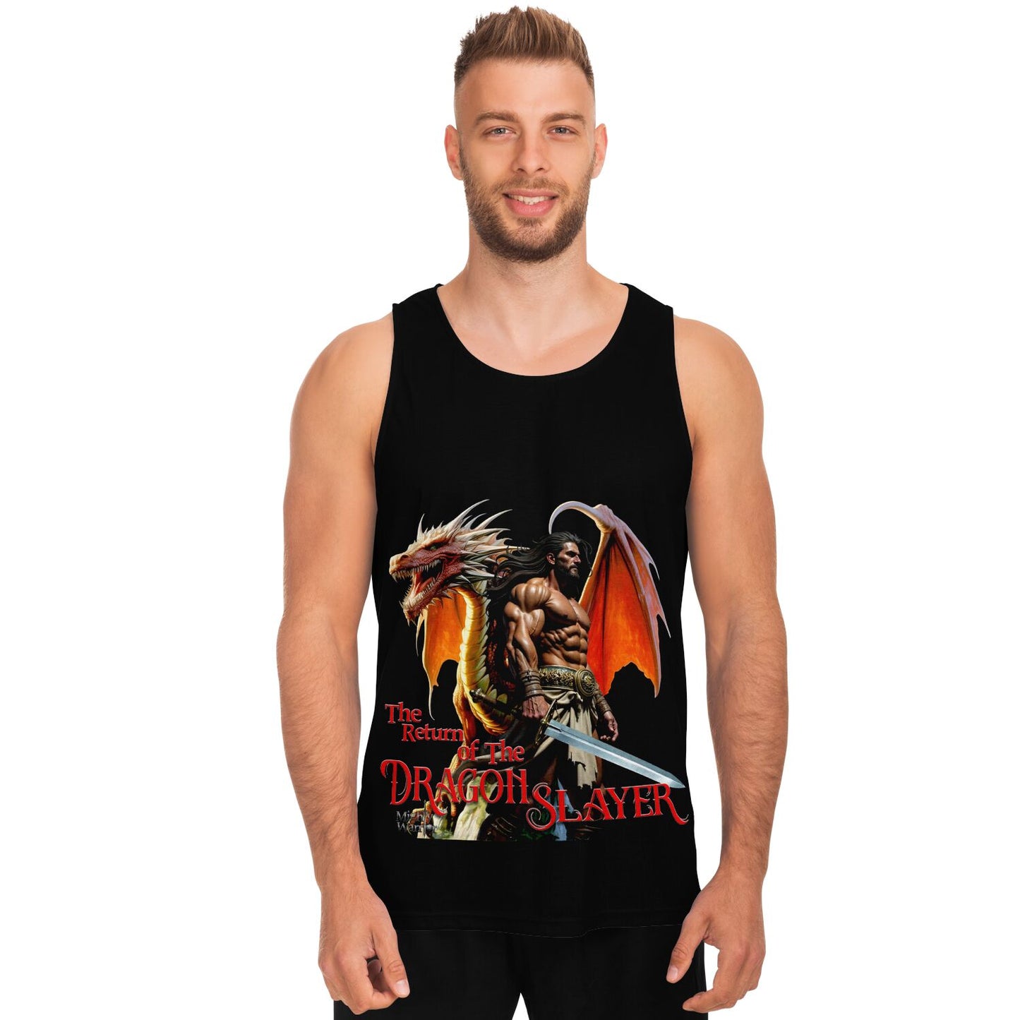 Unisex Tank Top - AOP - Dragon Slayer - Return of the Dragon Slayer