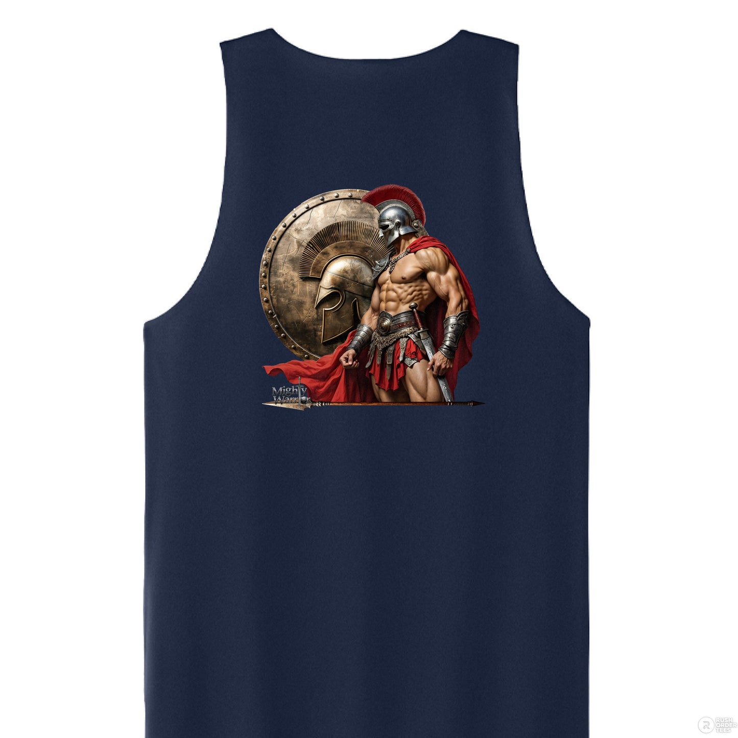 True Navy/White - BACK