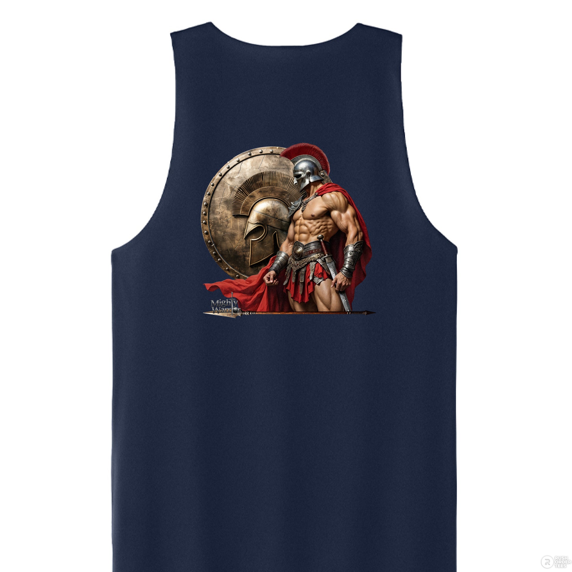 True Navy/White - BACK