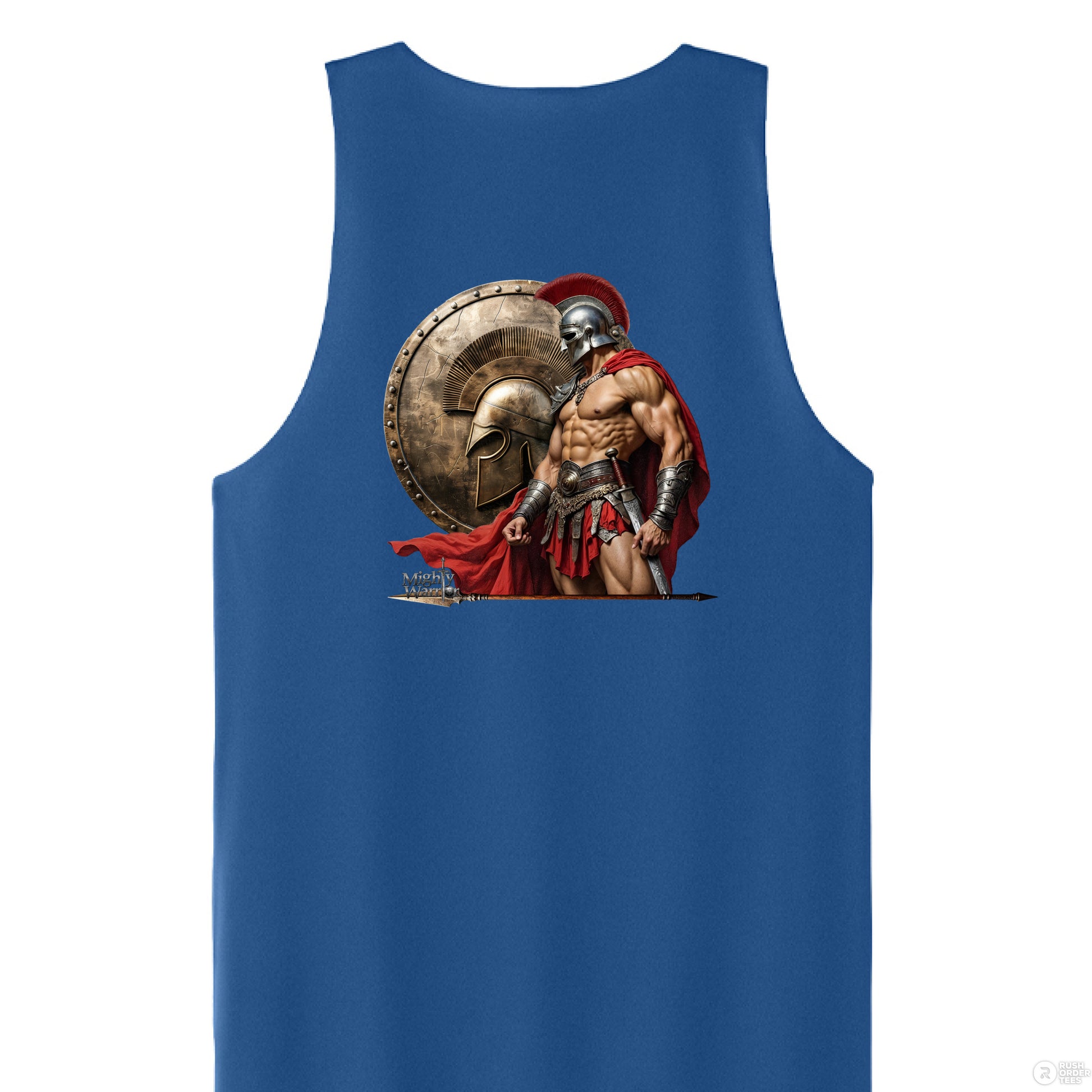 True Royal/ White - BACK