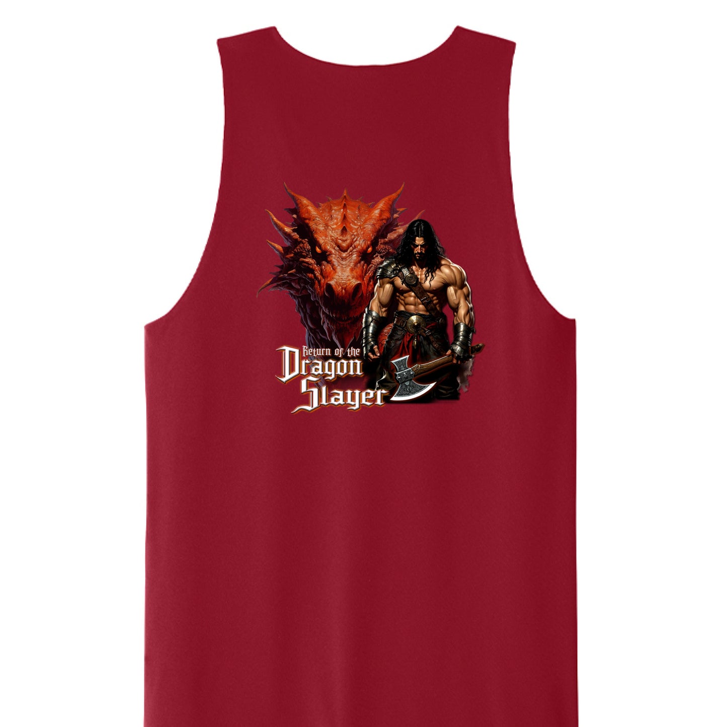 Deep Red/ Black - BACK