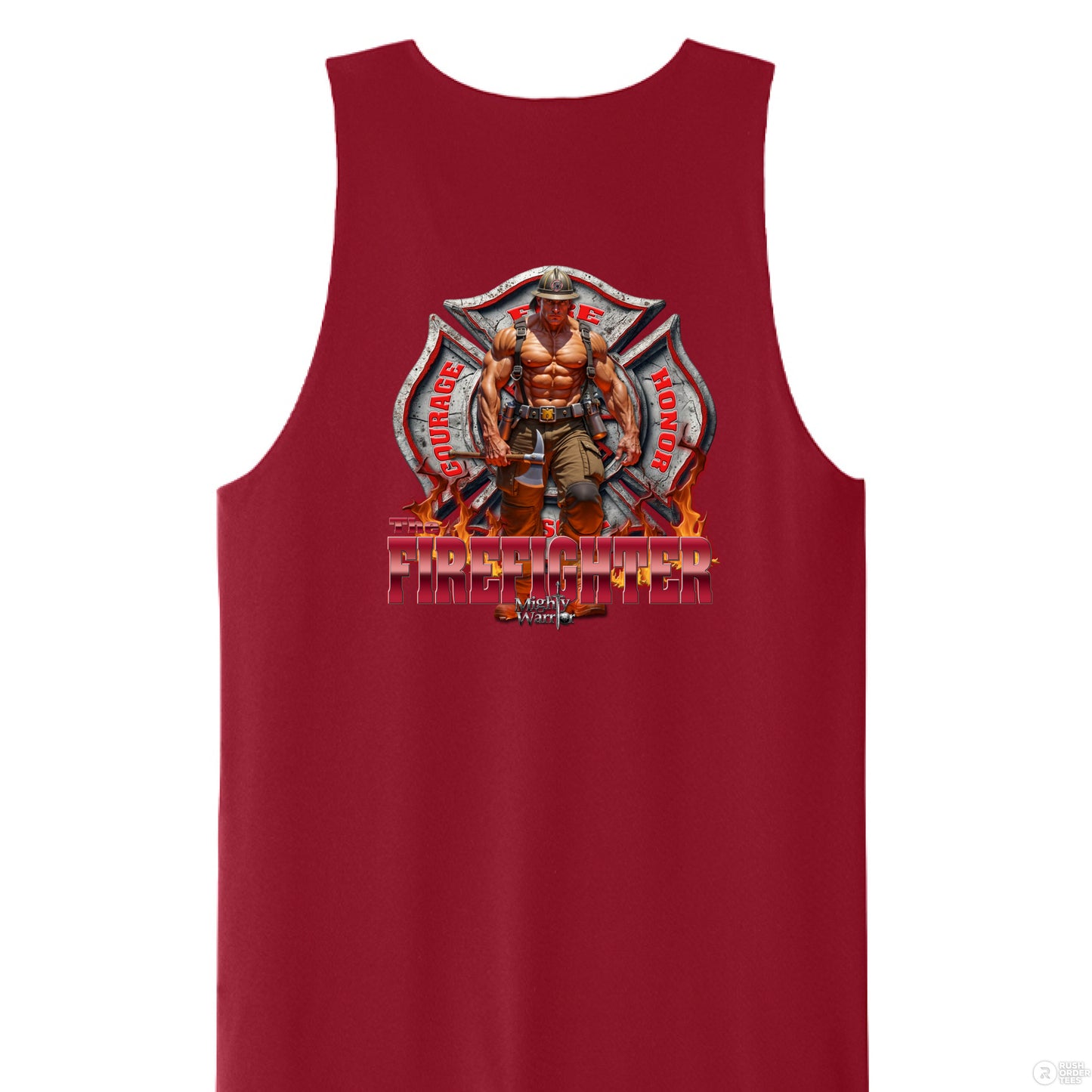 Deep Red/ Black - BACK