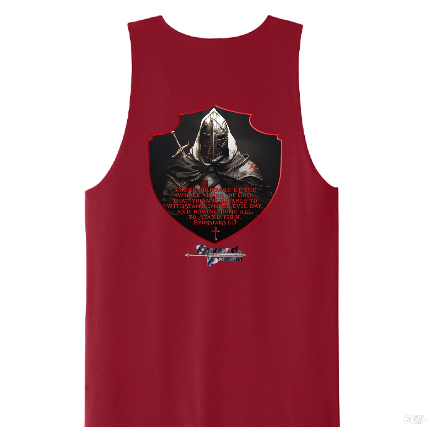 Deep Red/ Black - BACK