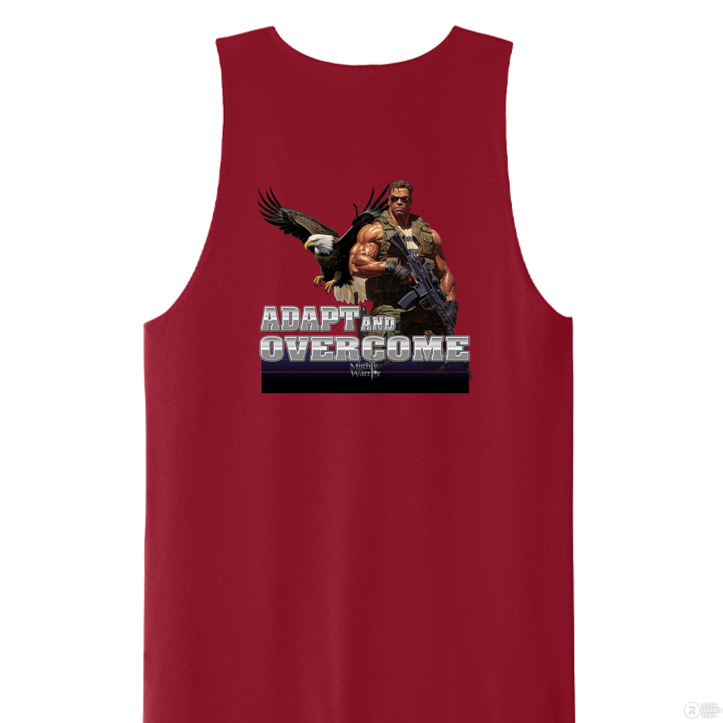 Deep Red/ Black - BACK
